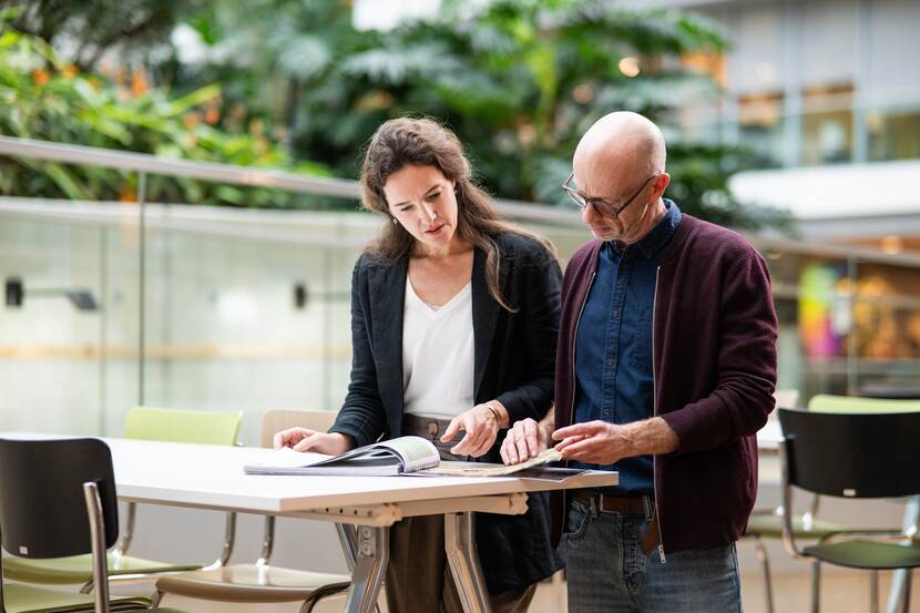 Paul van der Vlis en Marije den Hollander